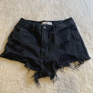 Womens Hollister High Rise Shorts